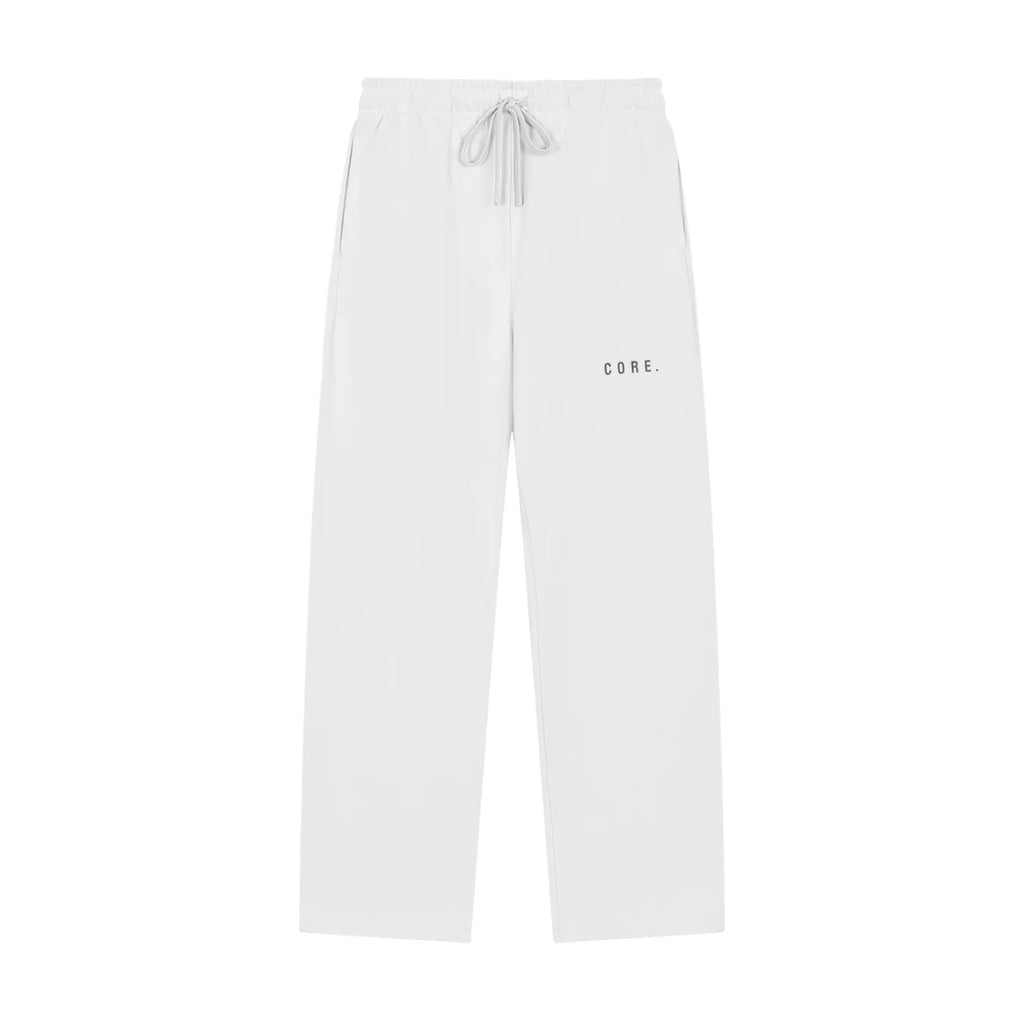CORE Solid Color Baggy Straight-Leg Sweatpants