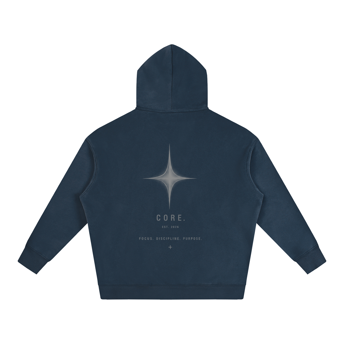 CORE Star - Oversize Fleeced Hoodie
