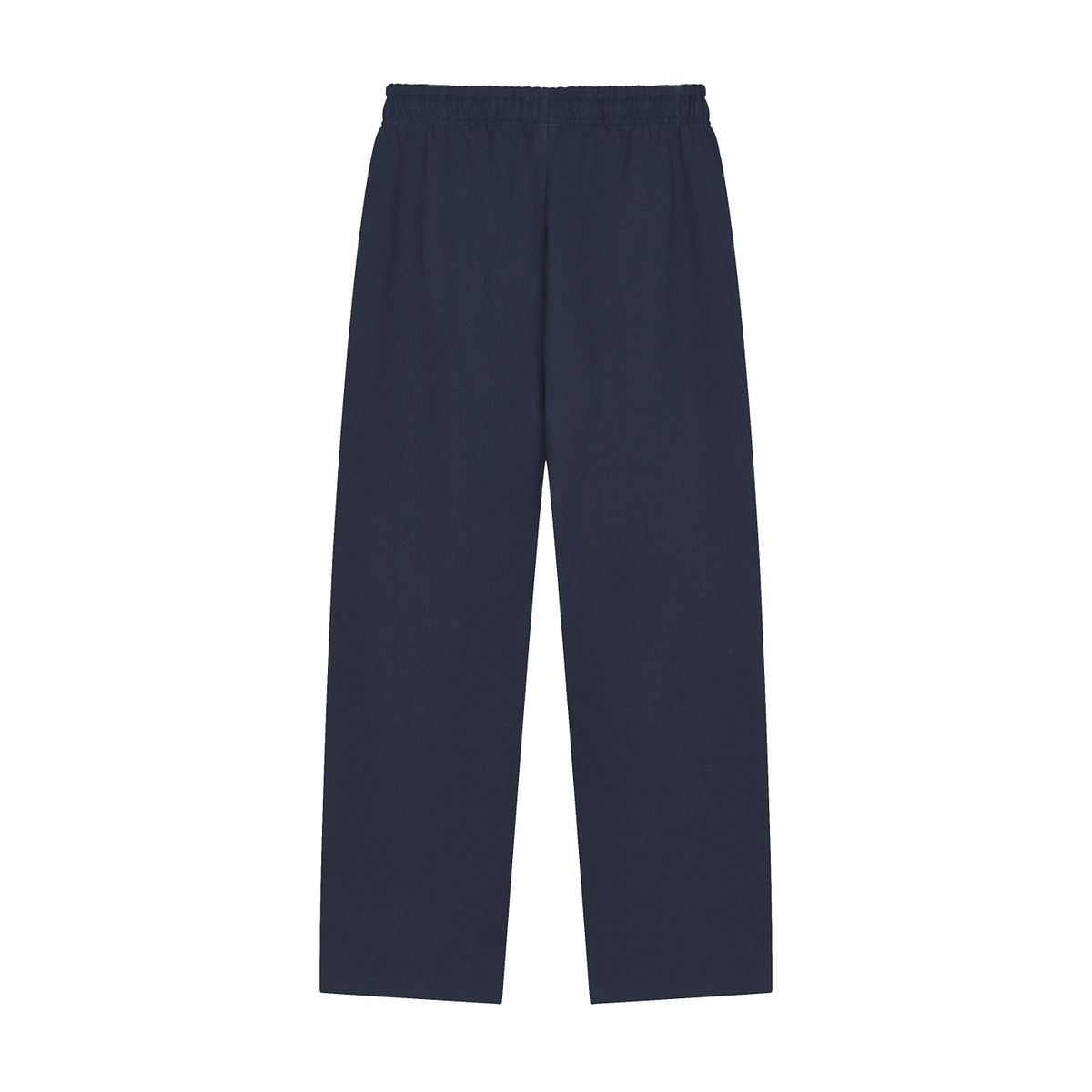 C - Solid Color Baggy straight leg Sweatpants