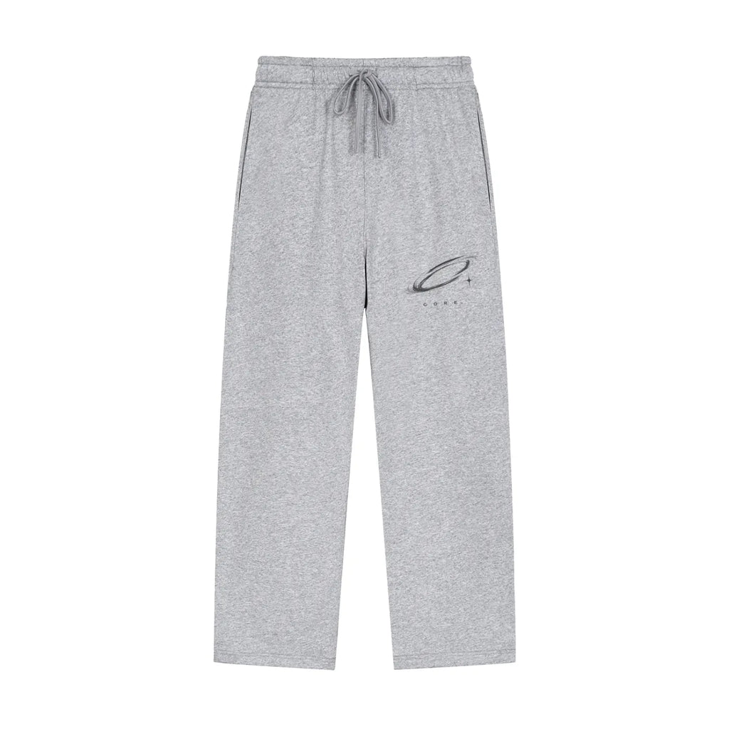 CORE Eclipse - Solid Color baggy Straight-Leg Sweatpants