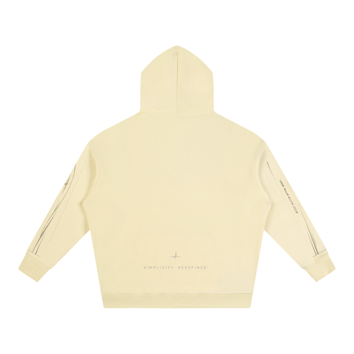 CORE Exclusive - Oversize Fleeced Hoodie