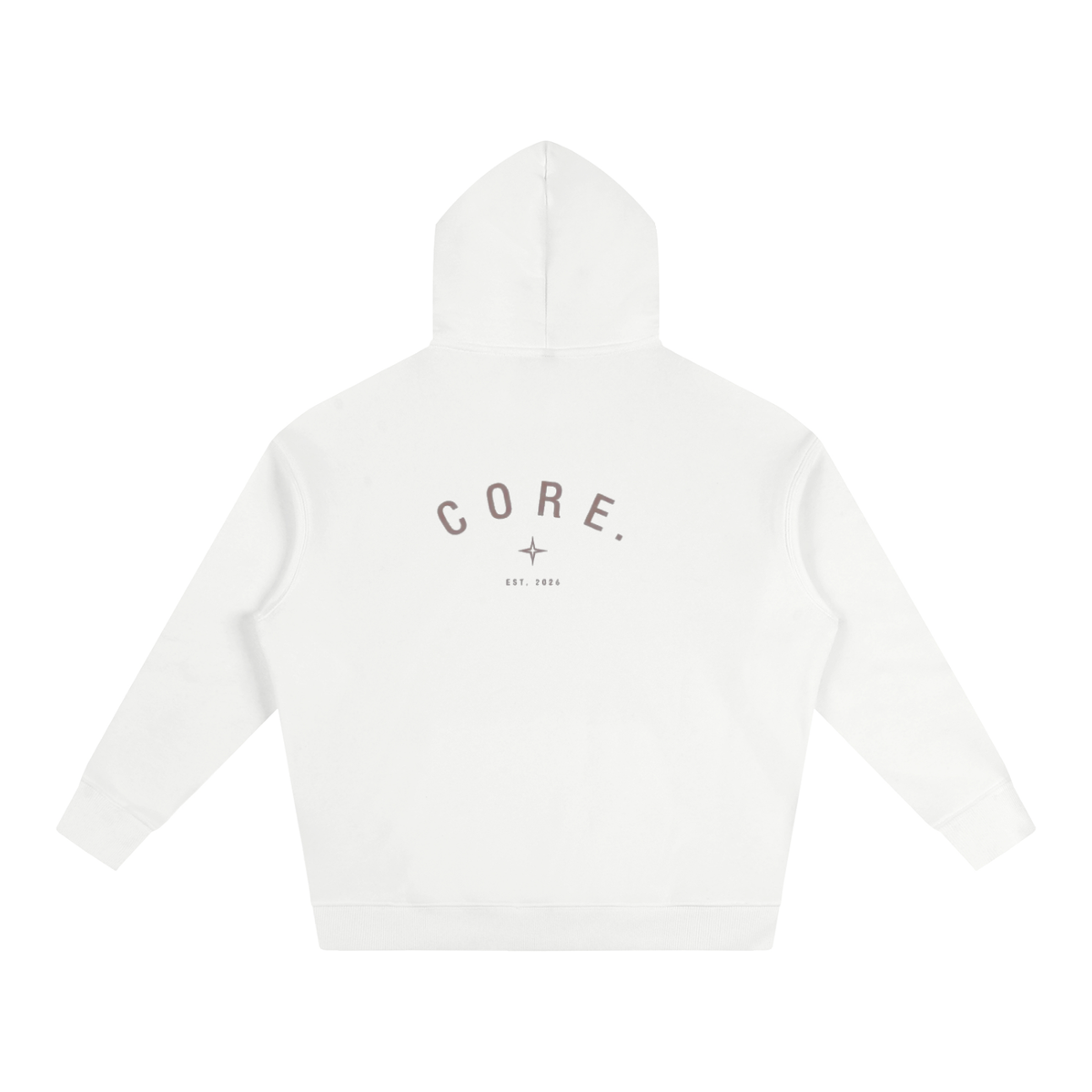 CORE Arch - Oversize Fleeced Hoodie