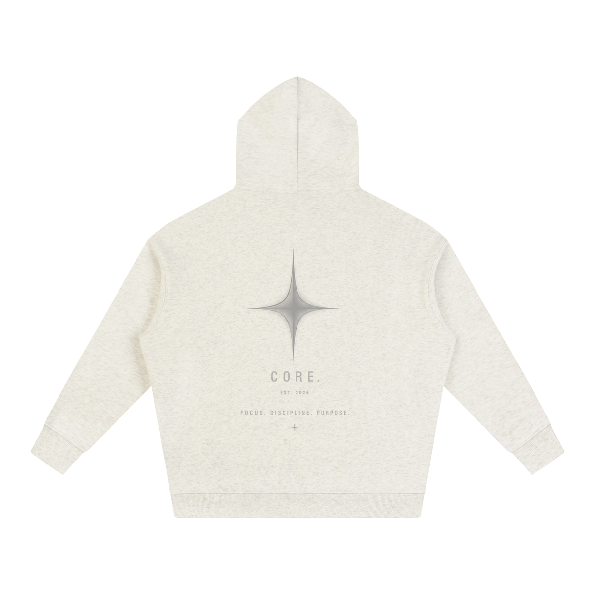 CORE Star - Oversize Fleeced Hoodie