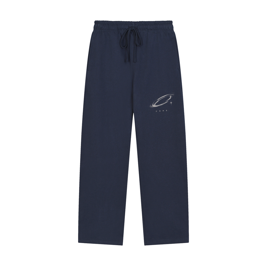 CORE Eclipse - Solid Color baggy Straight-Leg Sweatpants