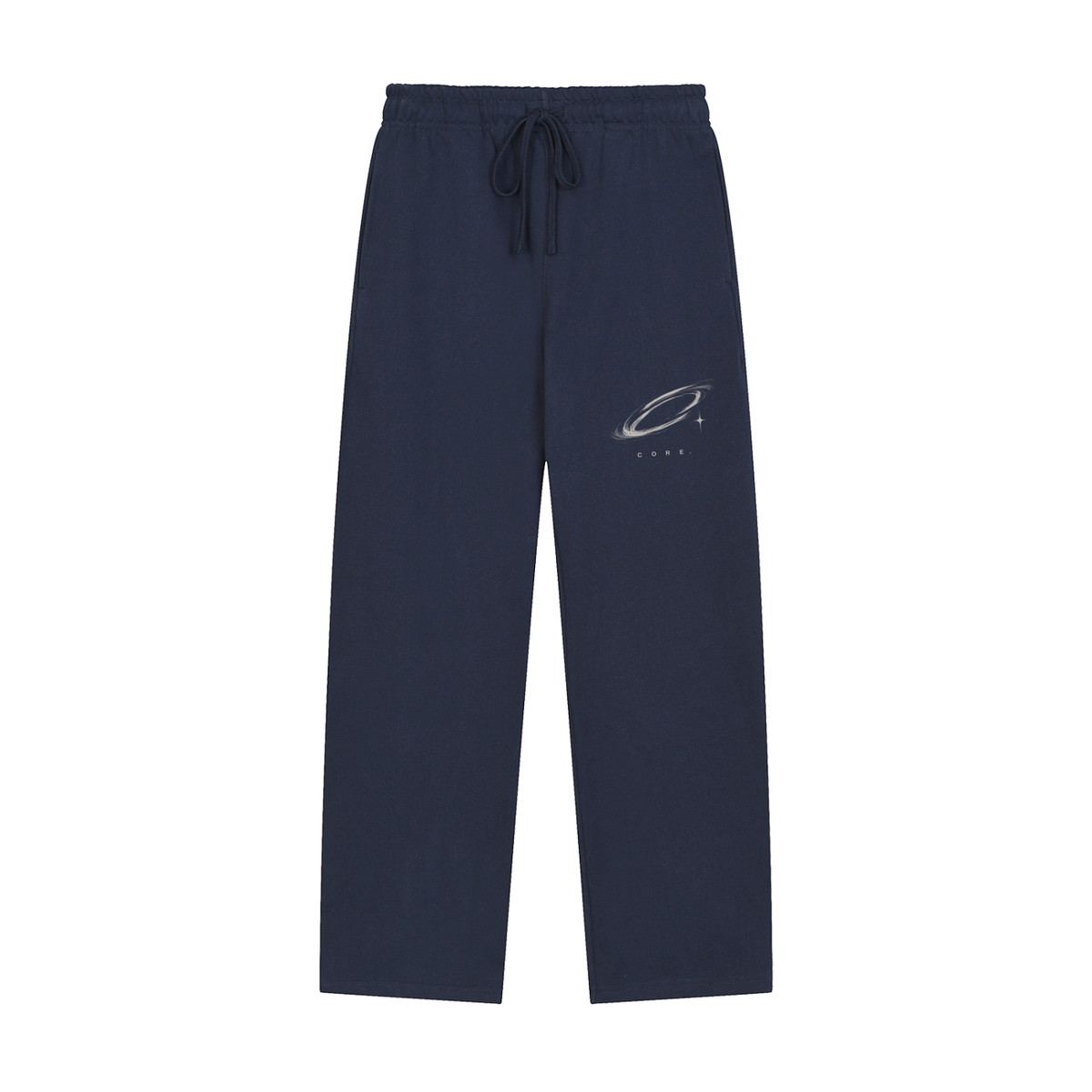 CORE Eclipse - Solid Color baggy Straight-Leg Sweatpants