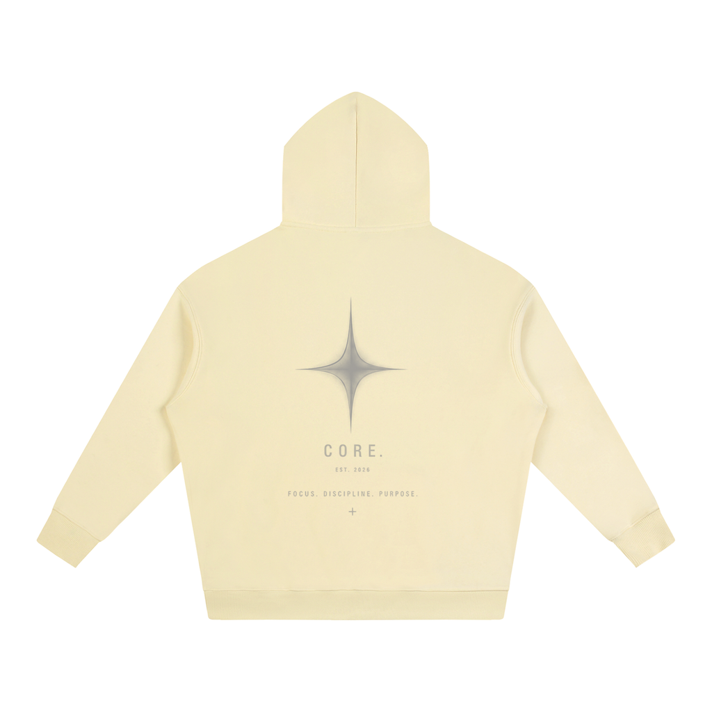 CORE Star - Oversize Fleeced Hoodie