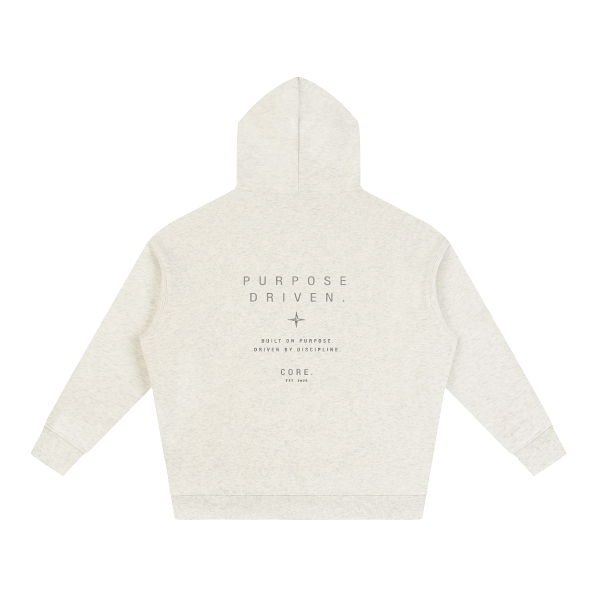 CORE Purpose Driven - Oversize Fleeced Hoodie