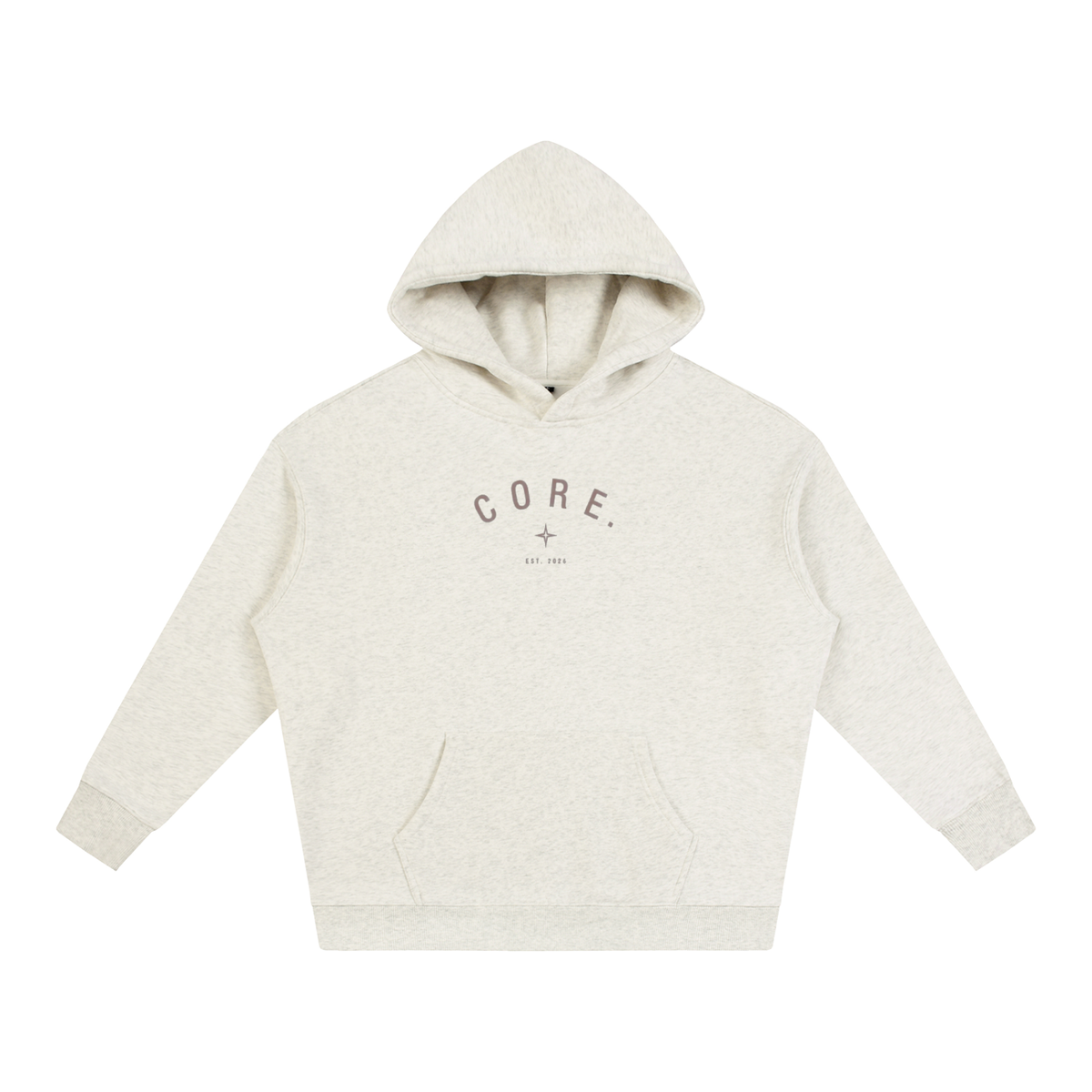 CORE Arch - Oversize Fleeced Hoodie