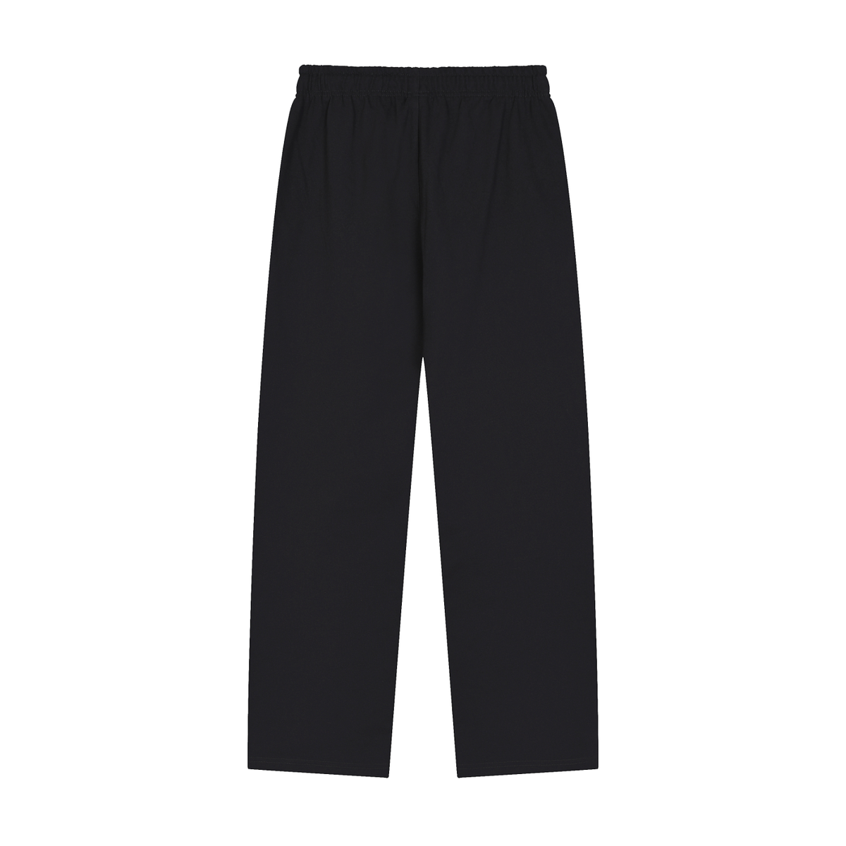 C - Solid Color Baggy straight leg Sweatpants
