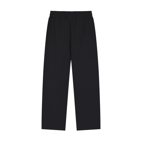 C - Solid Color Baggy straight leg Sweatpants