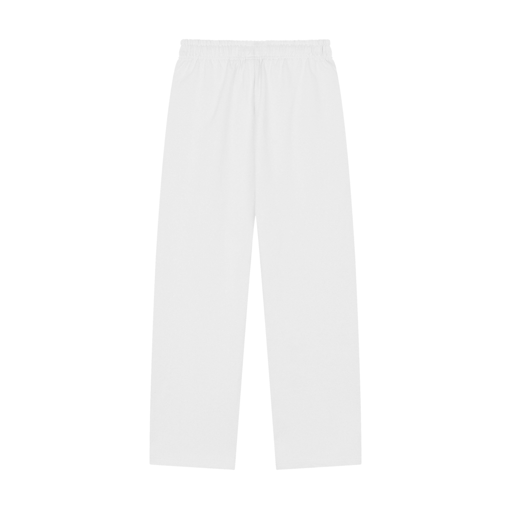 C - Solid Color Baggy straight leg Sweatpants