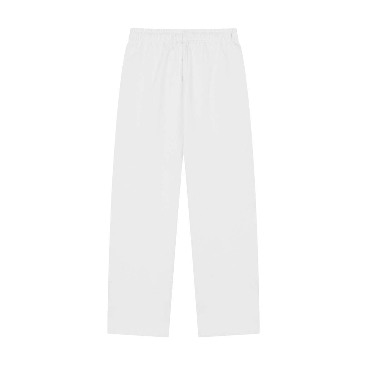 C - Solid Color Baggy straight leg Sweatpants