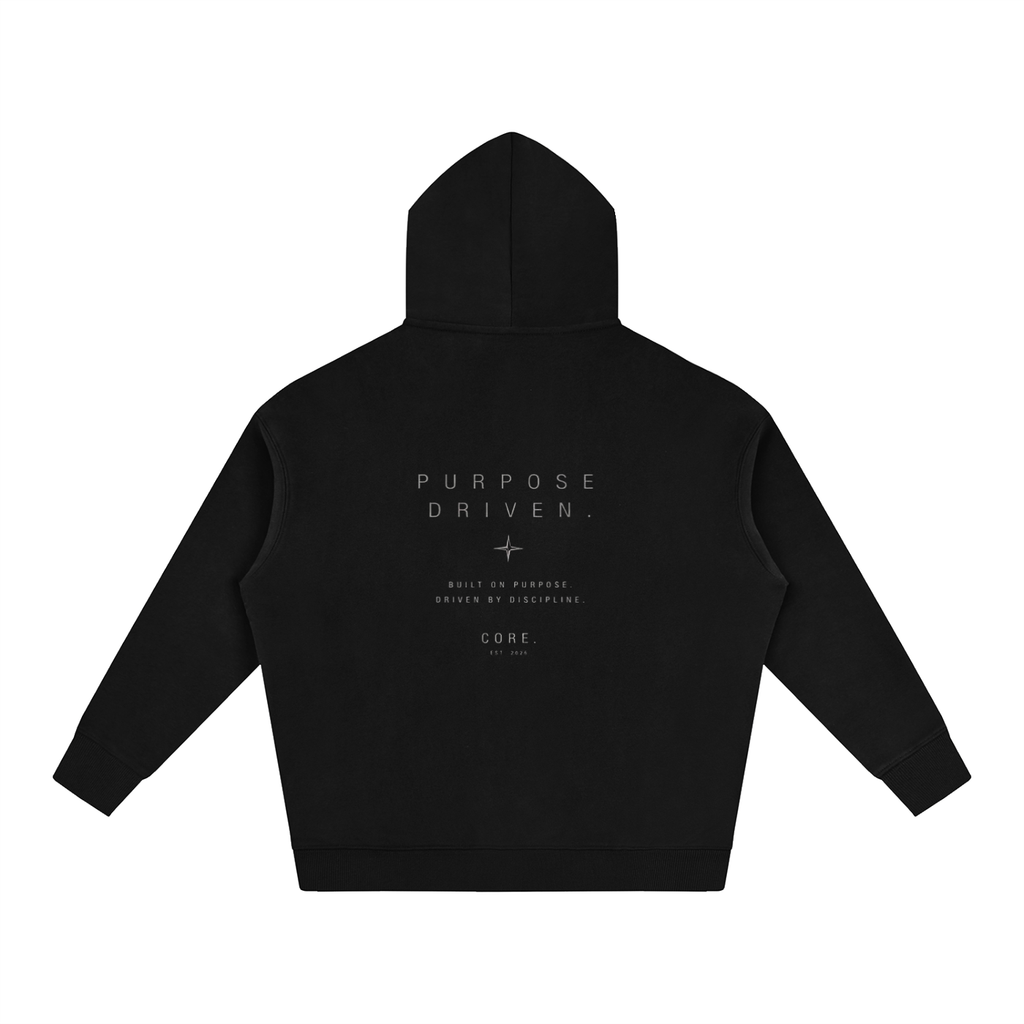 CORE Purpose Driven - Oversize Fleeced Hoodie