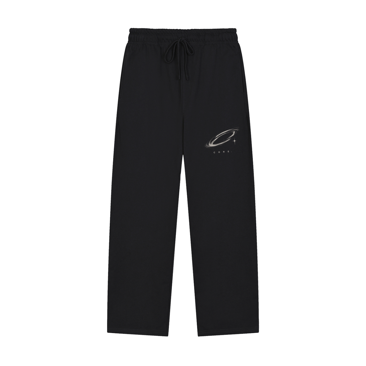CORE Eclipse - Solid Color baggy Straight-Leg Sweatpants