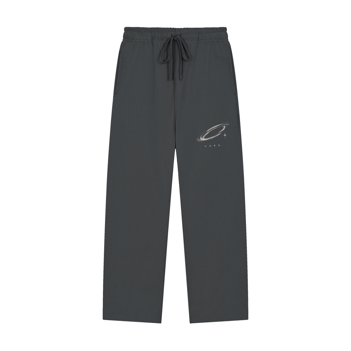CORE Eclipse - Solid Color baggy Straight-Leg Sweatpants