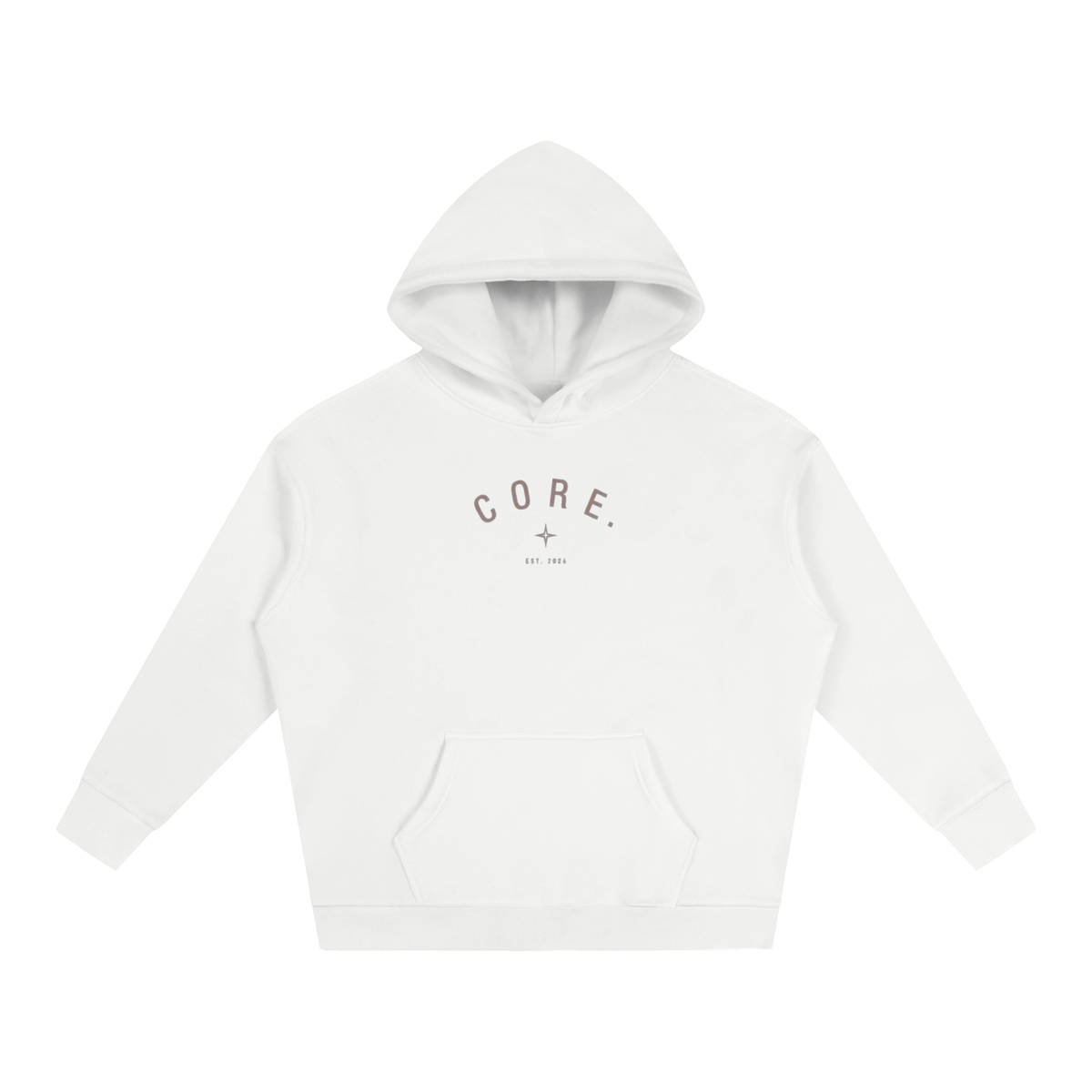 CORE Arch - Oversize Fleeced Hoodie
