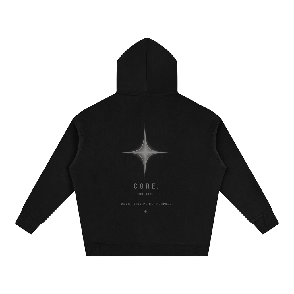 CORE Star - Oversize Fleeced Hoodie