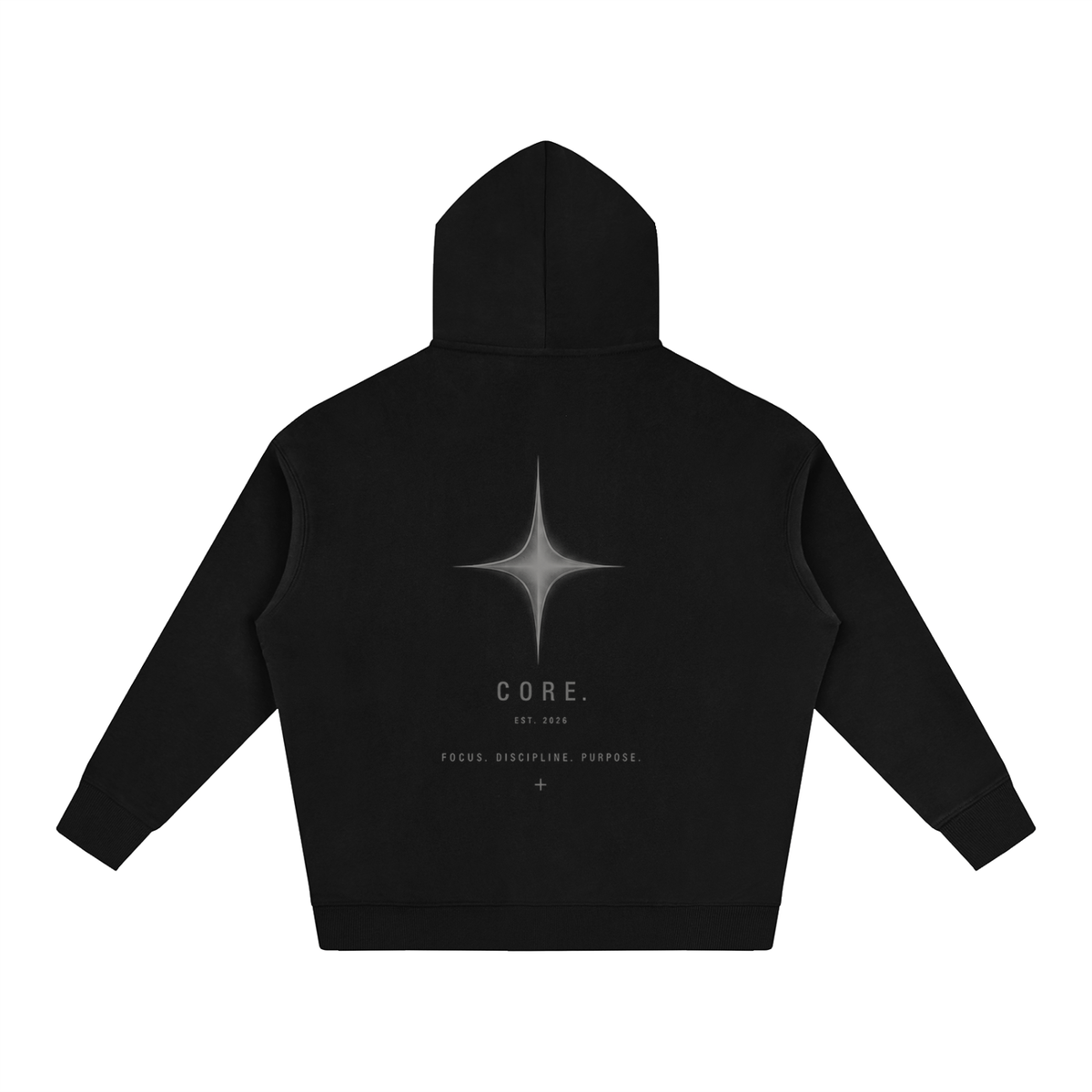 CORE Star - Oversize Fleeced Hoodie